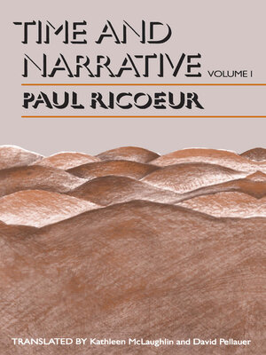 cover image of Time and Narrative, Volume 1